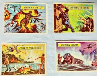 4 - Topps 1965 Battle Cards 