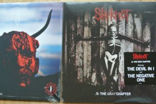 SLIPKNOT Antennas To Hell, .  5: The Gray Chapter 2x Double LP ' s Vinyl 2