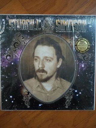 Sturgill Simpson - Metamodern Sounds In Country Music Lp 2014 In Shrink Waylon,