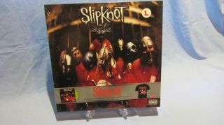 Slipknot Debut Album On Slime Green Vinyl With Lg T - Shirt Very Rare Check It