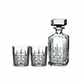 Waterford Marquis Brady Decanter & Dof,  Pair