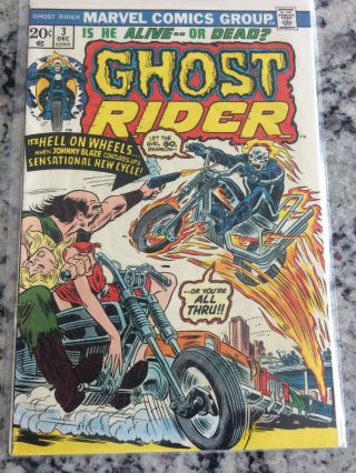 Ghost Rider 3 (dec 1973,  Marvel) (see Scans) Ungraded