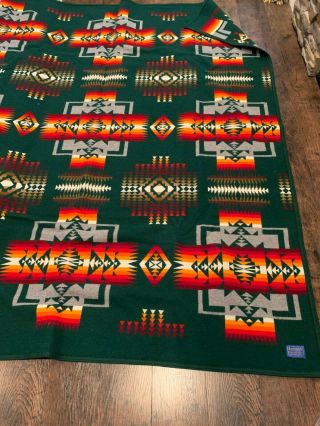 Pendleton Blanket,  Beaver State Chief Joseph Robe Design,  From Woolen Mills