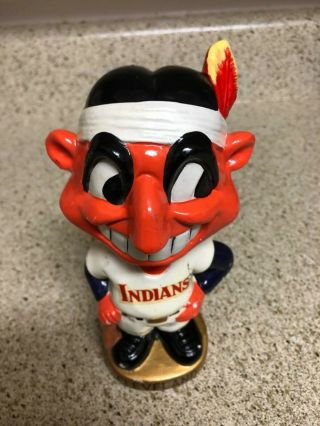 Vintage 1967 Cleveland Indians Chief Wahoo Bobblehead