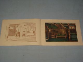 ANTIQUE STICKLEY BROTHERS FURNITURE ADVERTISING BOOK BOOKLET YE QUAINT STYLE 3