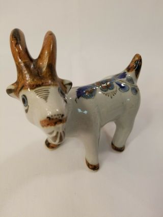 Vintage El Palomar 5.  5 " Goat Signed Mexico Ceramic Pottery
