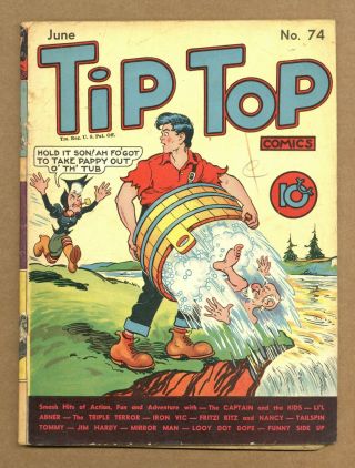 Tip Top Comics 74 Gd/vg 3.  0 1942