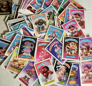 100 Gpk Garbage Pail Kids Sticker Cards 1985 1986 1st 2nd Series Etc No Dupes