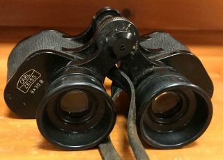 Vintage Carl Zeiss 8 x 30 B Binoculars in Leather Case 2