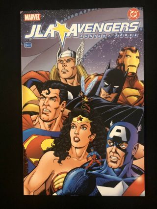JLA/Avengers (DC,  Marvel 2003) 1,  2,  3,  4 Complete Set in NM - Busiek,  Perez 2