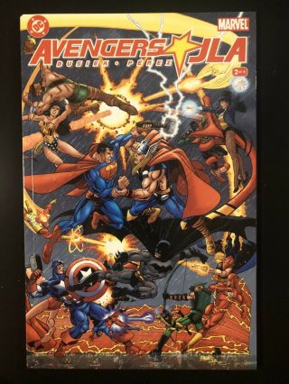 JLA/Avengers (DC,  Marvel 2003) 1,  2,  3,  4 Complete Set in NM - Busiek,  Perez 3