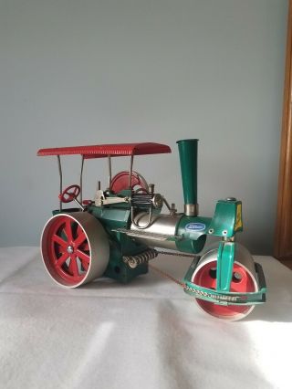 Wilesco Steam Engine Steam Roller Old Smoky Made In Western Germany Vintage
