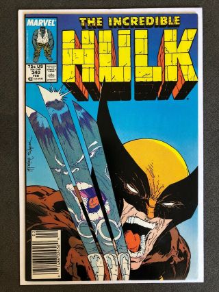 The Incredible Hulk 340 (feb 1988,  Marvel)