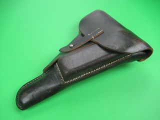 JOA 1943 Koffer - Dresden WWII German holster for Mauser,  Walther P38 P 08 3
