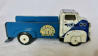 Vintage Wyandotte Igloo Ice Co.  Delivery Truck Tin Litho Toy