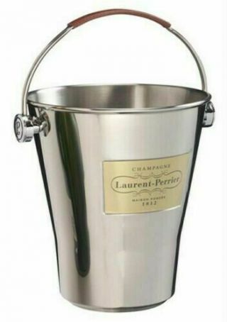 Laurent Perrier - Stainless Steel French Champagne Ice Bucket -
