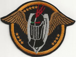 Rare Wwii " Usmc,  Vmf (n) 544th Squadron " Patch - Embroidered On Wool