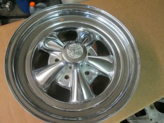 Vintage Cragar Ss Rim 15x6 Mag Wheel 4 3/4 Bp