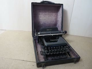 Typewriter American 7 Schreibmaschine Antique Vtg Machine écrire 打字机 タイプライター