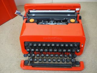 Typewriter OLIVETTI VALENTINE S Schreibmaschine machine écrire 打字机 タイプライター 2