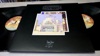Led Zeppelin,  Song Remains The Same,  Vinyl Lp,  Ssk 89402 1976 Uk Press,  Nr