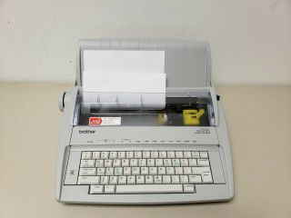 Brother Gx - 6750 Daisy Wheel Electronic Typewriter Vintage Correctronic