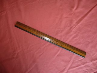 15 " Advertising Ruler Springfield Fire & Marine Ins.  Co. ,  Springfield,  Ma.  Pat 1887