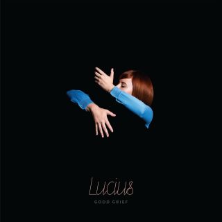 Lucius Good Grief,  Mp3s & Poster Limited Edition Blue Colored Vinyl Lp