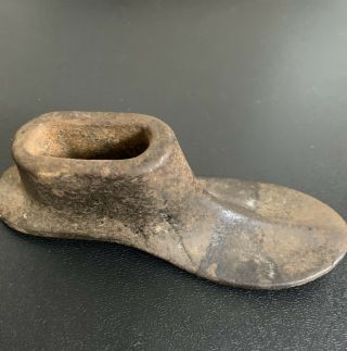 Antique Vintage Cast Iron Shoe Cobbler Repair Mold