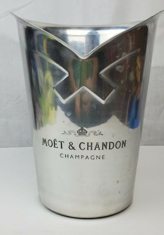 Moet & Chandon Metal Champagne Ice Bucket by Argit 10.  25 