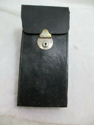 Vintage Road Map Of Ireland With Leather Case