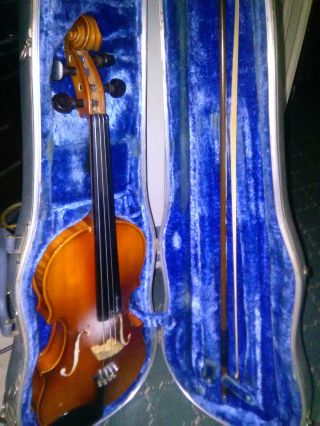 Vintage William Lewis And Son 3/4 Ton - Klar Dancia Violin W/hard Case