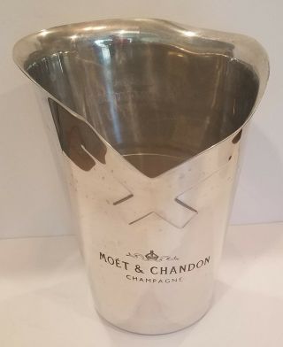 Vintage Moet & Chandon Metal Champagne,  Wine,  Ice Bucket,  Cooler Argit France