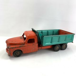 Vintage Structo Hydraulically Operated Dump Truck Pressed Steel Toy Vehicle