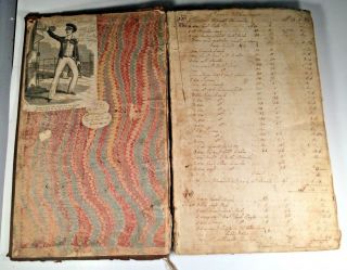 Antique Handwritten Ledger & News clippings 1780 - 1846 London Leather Daily Log 3