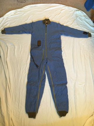 Wwii F - 1 Blue Bunny Heated Suit Size 42 Usaaf Army Air Corps Army Air Forces Ww2