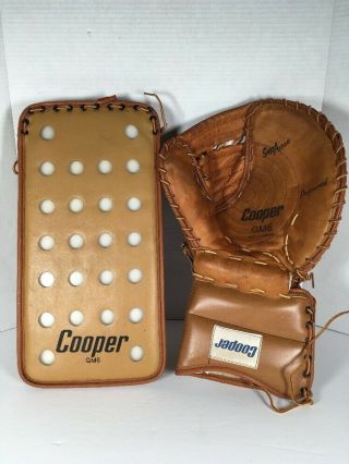 Cooper Gm6 Blocker And Gm6 Trapper Glove Goalie Vintage