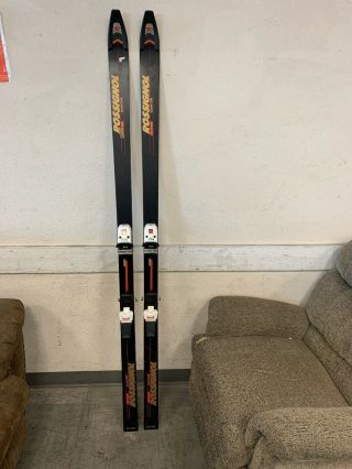 Downhill Skis Rossignol Quantum 909 With Geze 942 Bindings 185cm Vintage