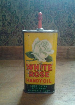 Vintage White Rose Handy Oiler 2
