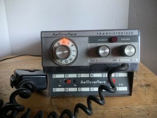 Vintage Hallicrafters Cb Radio Transistorized P 12 And Power Supply