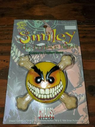 Smiley The Psychotic Button - - Chaos Comics 1994
