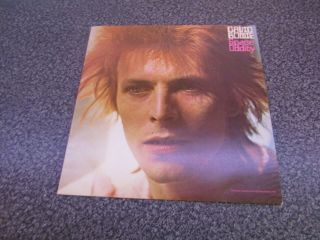 David Bowie Space Oddity Lp Rca - Victor 1969 & Poster & Inner 2e/2e Vg,  /vg,