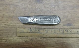 Old Tools,  Vintage Stanley No.  199 Fixed Blade Utility Knife,