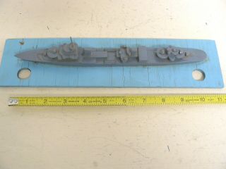 WWII FRENCH SILHOUETTE RECOGNITION SHIP MODEL TEACHER FANTASQUE CLASS 2