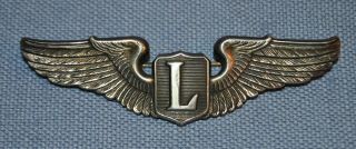 Wwii Usaaf Sterling Liaison Pilot Wings - Robbins Co.