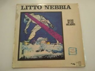 Litto Nebbia Bazar De Los Milagros Record Vinyl 1976 Argentina