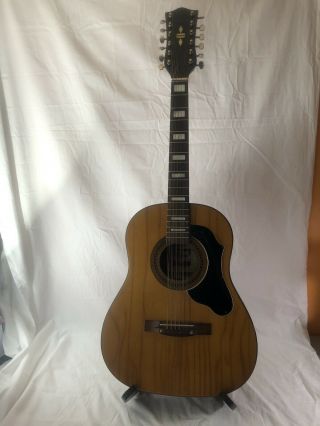 Vintage Cordova 12 - String Acoustic Guitar Model 41025 (west Germany)