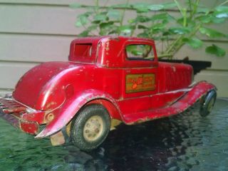 FIRE CHIEF SIREN COUPE by GIRARD,  Pressed Steel - 1930s 3
