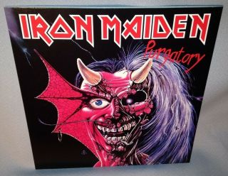 45 7 " Iron Maiden Purgatory C/w Genghis Khan W/ps 2014 Import