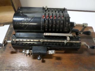 ANTIQUE LIPSIA calculator machine late 1800s or early 1900s 2